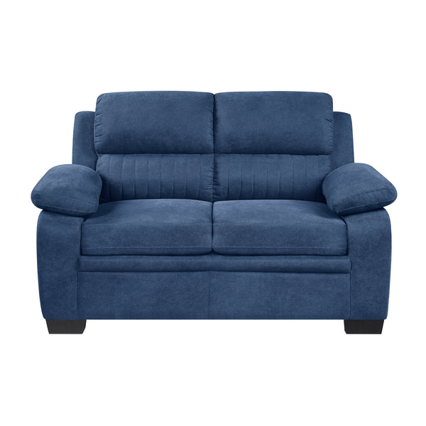 Holleman Loveseat in Blue - 9333BU-2