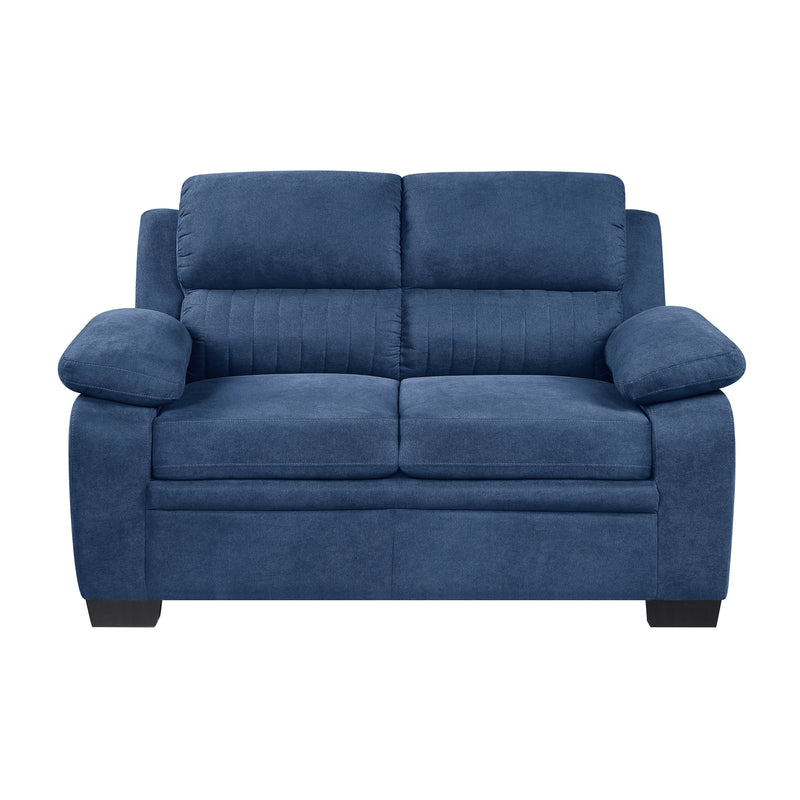 Holleman Loveseat in Blue - 9333BU-2