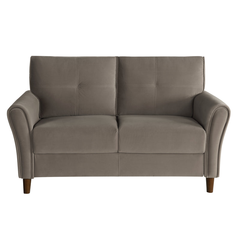 Dunleith Loveseat in Brown - 9348BRW-2