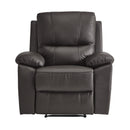 Dawson Reclining Chair in Brown - 9368BRW-1