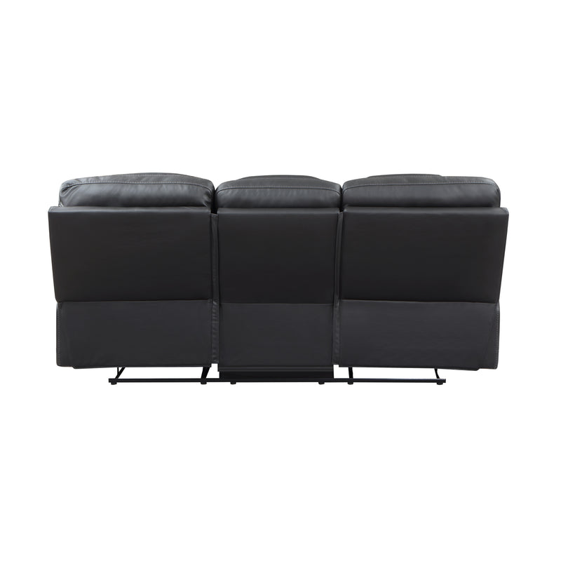 Fabian 2pc Set: Sofa, Love in Gray - 9388GRY*2