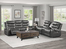 Putnam Power Double Reclining Sofa With Center Drop-Down Cup Holders, Receptacles And Usb Ports