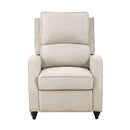 Loveland Push Back Reclining Chair in Beige - 9418BE-1