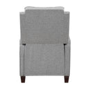 Loveland Push Back Reclining Chair in Gray - 9418GY-1