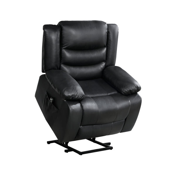 Carson Power Lift Chair in Black - 9423BLK-1LT