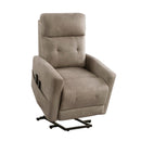 Wichita Power Lift Chair With Massage And Heat - Brown