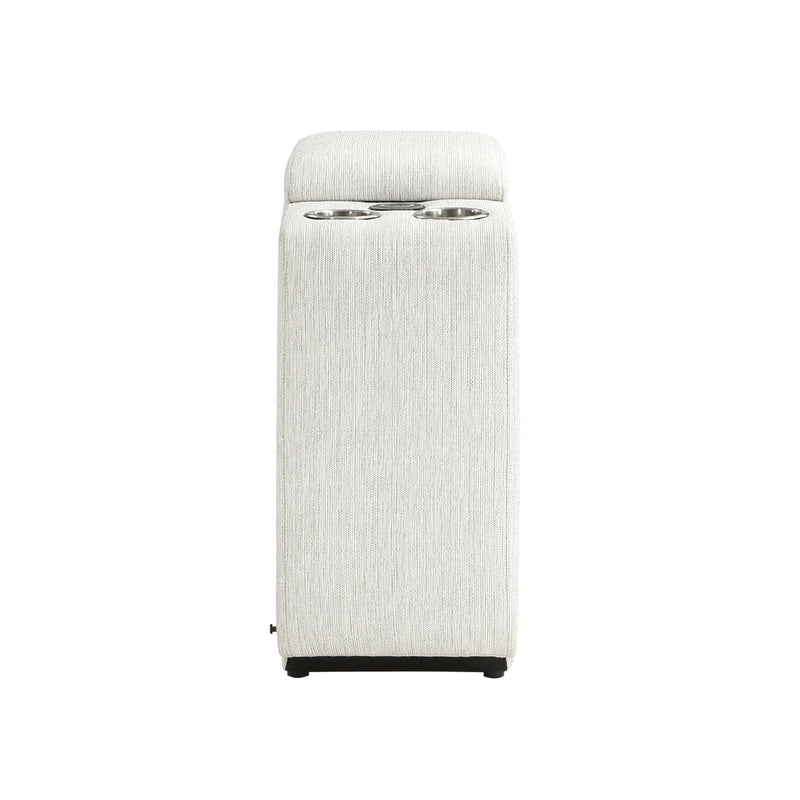 Salida (5/6)Console (no back) with Wireless Charger in White - 9444HMP-CN