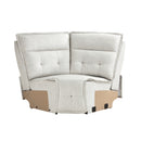 Salida (6/6)Corner Seat in White - 9444HMP-CR