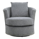 Morelia Swivel Chair - Gray