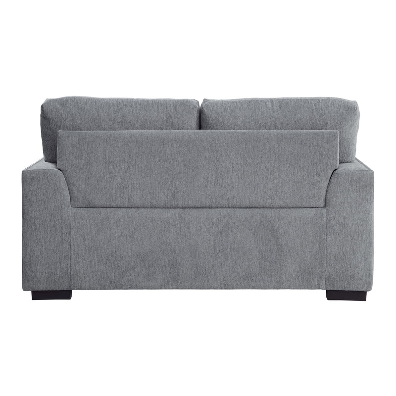 Morelia Loveseat in Gray - 9468DG-2