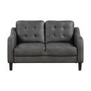 Mallory Loveseat in Gray - 9489GRY-2