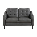 Mallory Love Seat - Gray