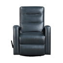 Camden Swivel Glider Reclining Chair - Blue