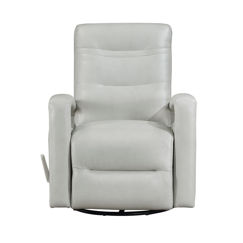 Camden Swivel Glider Reclining Chair in Gray - 9500SM-1