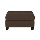 Maston Storage Ottoman - Brown - Microfiber