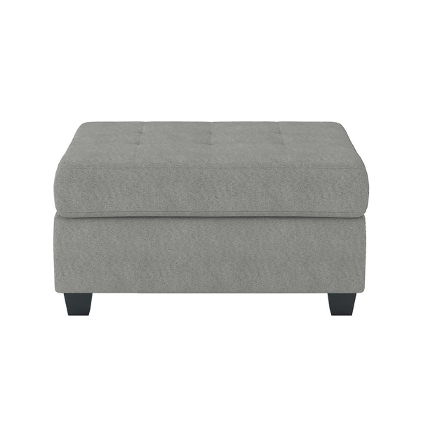 Maston Storage Ottoman in Gray - 9507GRY-4