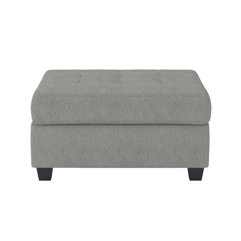 Maston Storage Ottoman in Gray - 9507GRY-4