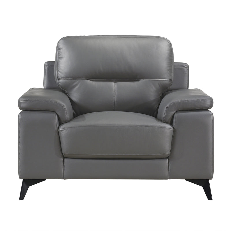 Mischa Chair in Gray - 9514DGY-1