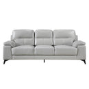 Mischa 2pc Set: Sofa, Love in Gray - 9514SVE*2