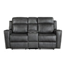 Kellen Double Reclining Love Seat With Center Console