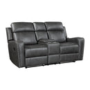 Kellen Double Reclining Love Seat With Center Console