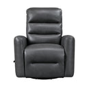 Dimitri Swivel Glider Reclining Chair - Gray