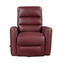 Dimitri Swivel Glider Reclining Chair - Red