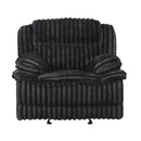 Goodland Glider Reclining Chair - Black - Fabric
