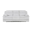 Goodland Double Reclining Sofa - Gray - Fabric