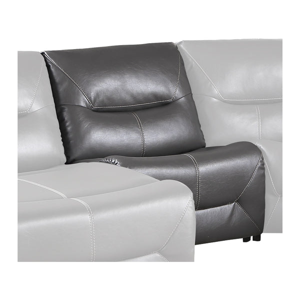 Dyersburg (3/6)Armless Chair in Gray - 9579GRY-AC