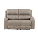 Pagosa Double Reclining Love Seat - Brown