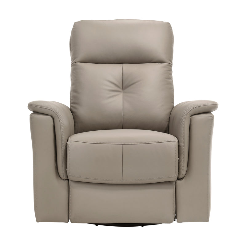 Bristow Swivel Glider Reclining Chair in Beige - 9620LTE-1