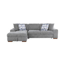 Raife 2-Piece Sectional with Left Chaise in Gray - 9624GY*2LC2R