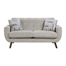Janne Loveseat in Tan - 9627TAN-2
