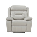 Laconia Reclining Chair in Gray - 9629SVE-1