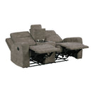 Muncie Double Reclining Love Seat With Center Console