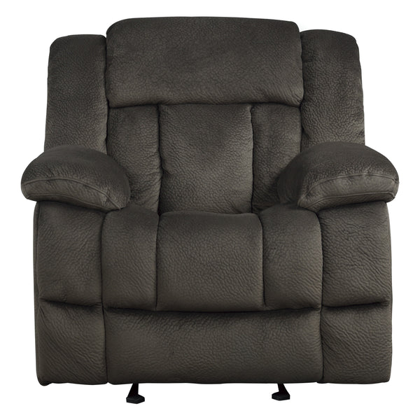 Laurelton Glider Reclining Chair in Brown - 9636-1