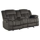 Laurelton Double Glider Reclining Love Seat With Center Console