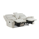 Dean Double Reclining Love Seat With Center Console