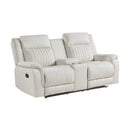 Dean Double Reclining Love Seat With Center Console