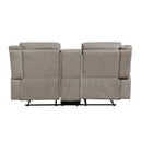 Dean Double Reclining Love Seat With Center Console