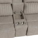 Dean Double Reclining Love Seat With Center Console