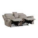 Dean Double Reclining Love Seat With Center Console
