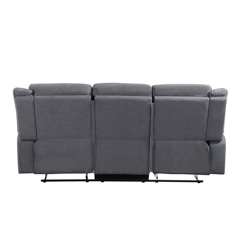 Dean Double Reclining Sofa in Gray - 9646GY-3