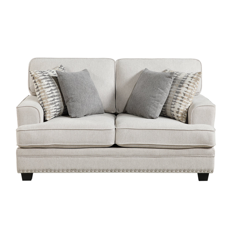 Bradford Loveseat in Beige - 9648SN-2