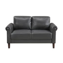 Hector Love Seat - Dark Gray