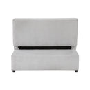 Desmond Convertible Armless 2-Seater With Pull-Out Bed And Charging Ports