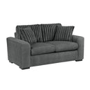 Athena Love Seat-9720dgy-2