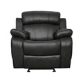 Marille Glider Reclining Chair - Black