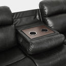 Marille Double Reclining Sofa With Center Drop-Down Cup Holders